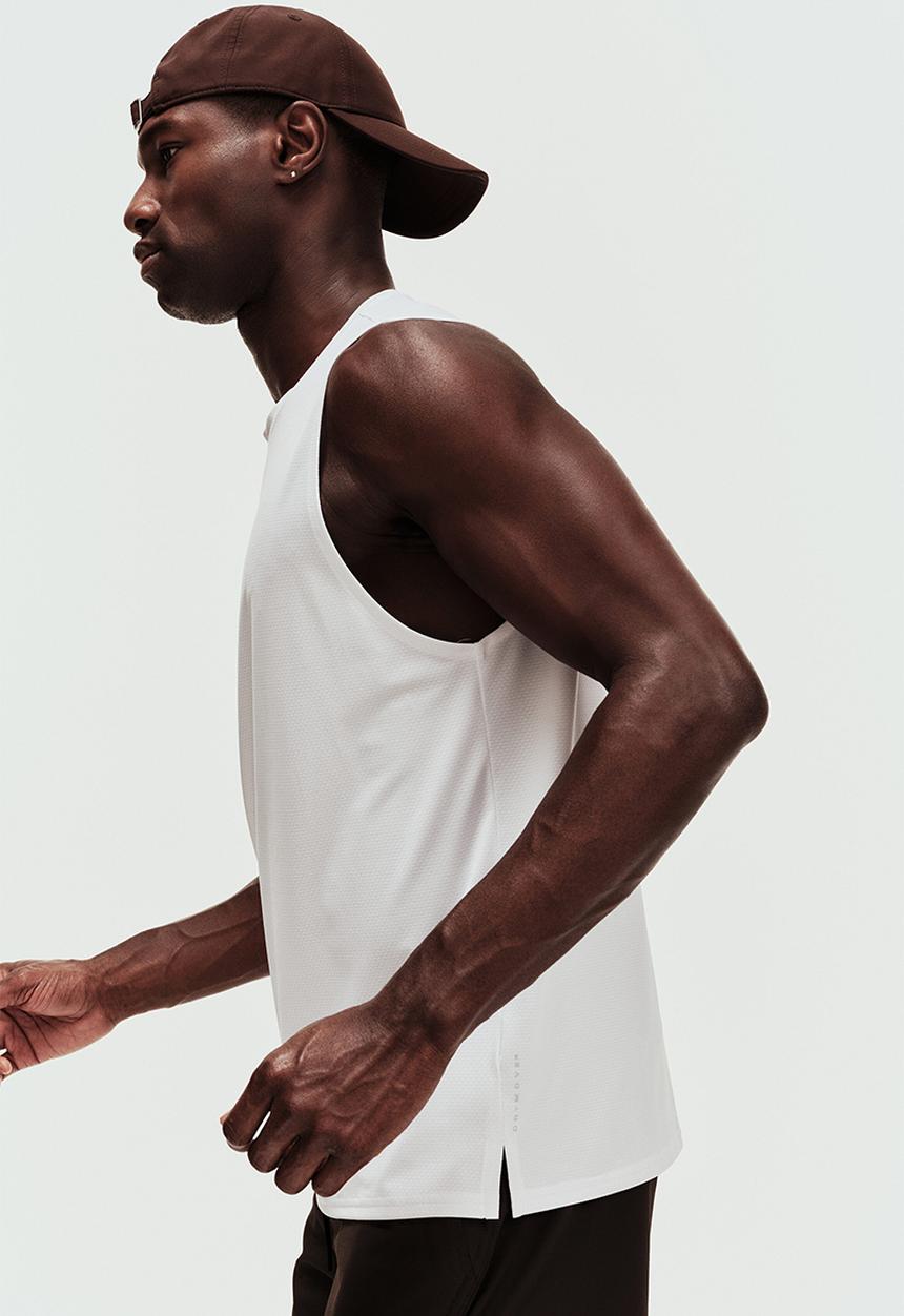 H&M - Regular fit sports vest top with drymove™ - white