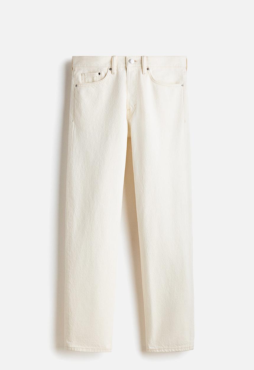 H&M - Original straight jeans  - white