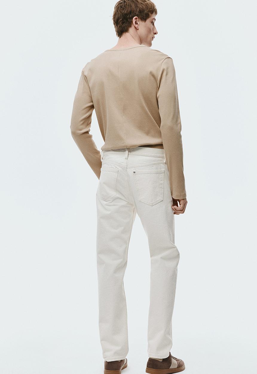 H&M - Original straight jeans  - white