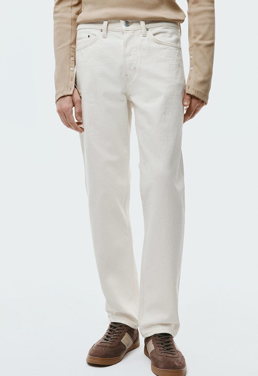 H&M - Original straight jeans  - white