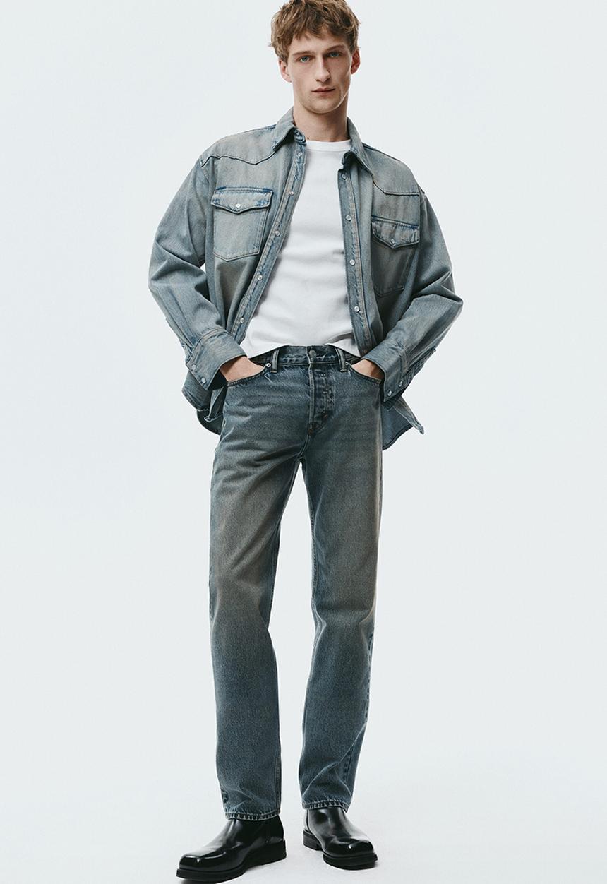H&M - Original straight jeans  - denim blue