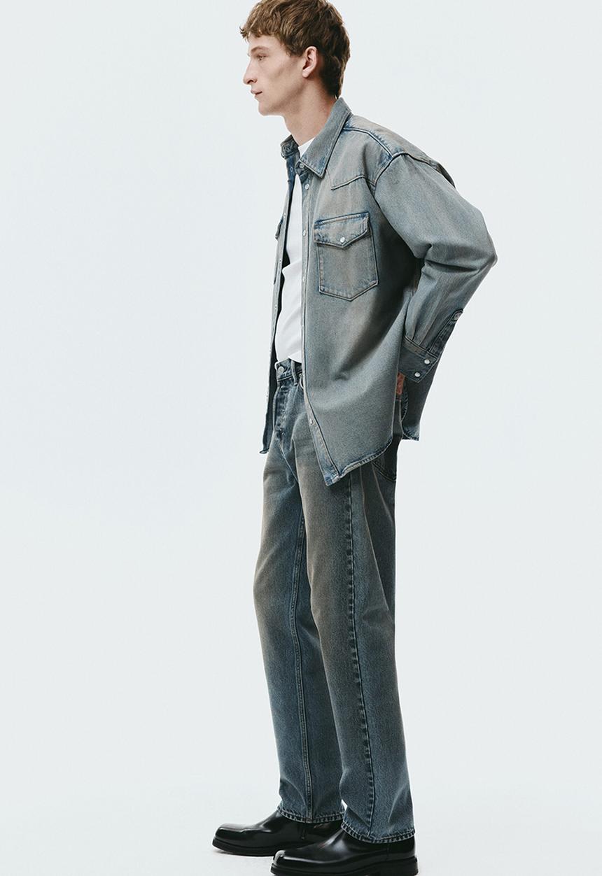 H&M - Original straight jeans  - denim blue