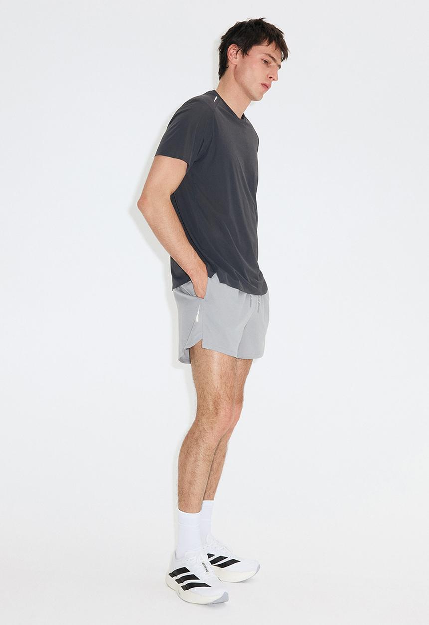 H&M - Lightweight cooling running t-shirt  - dark grey