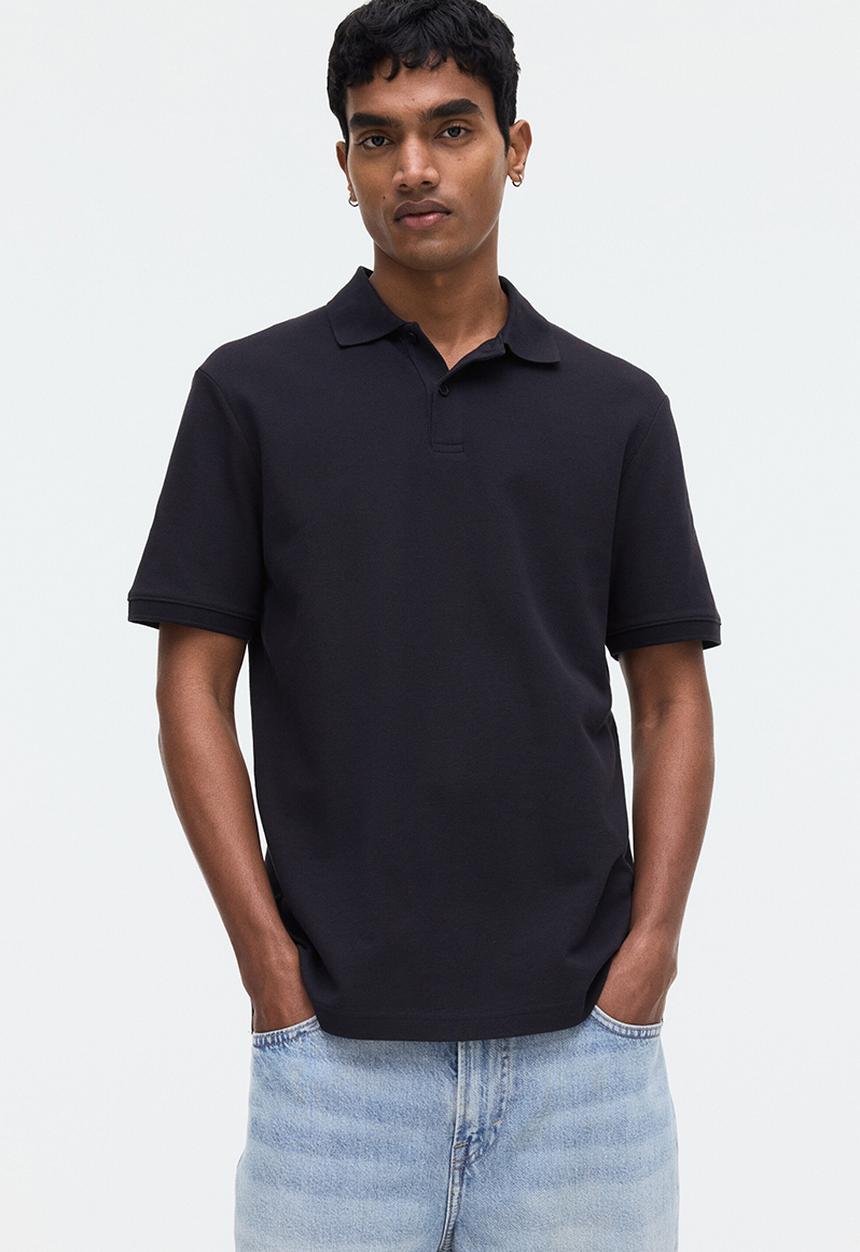 H&M - Regular fit polo shirt - navy blue