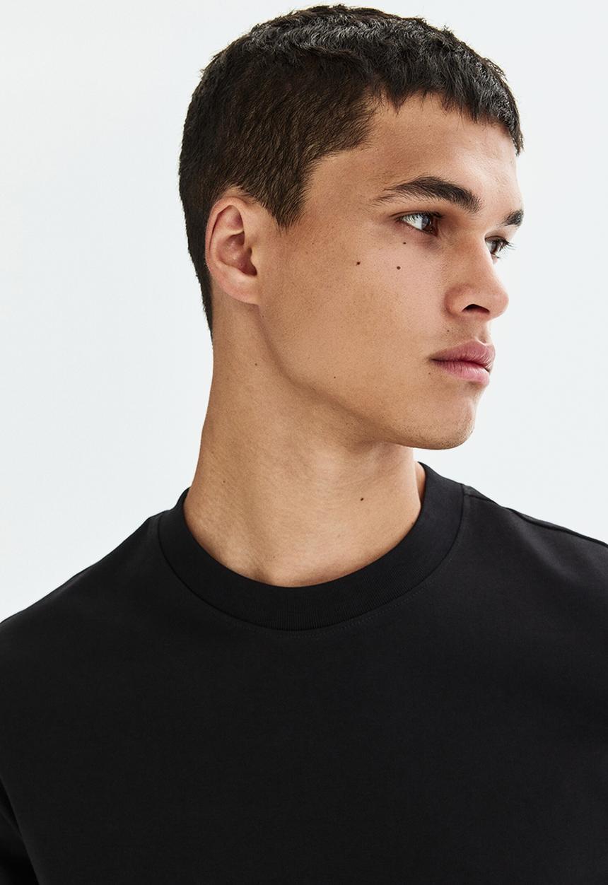 H&M - Coolmax?  relaxed fit t-shirt - black