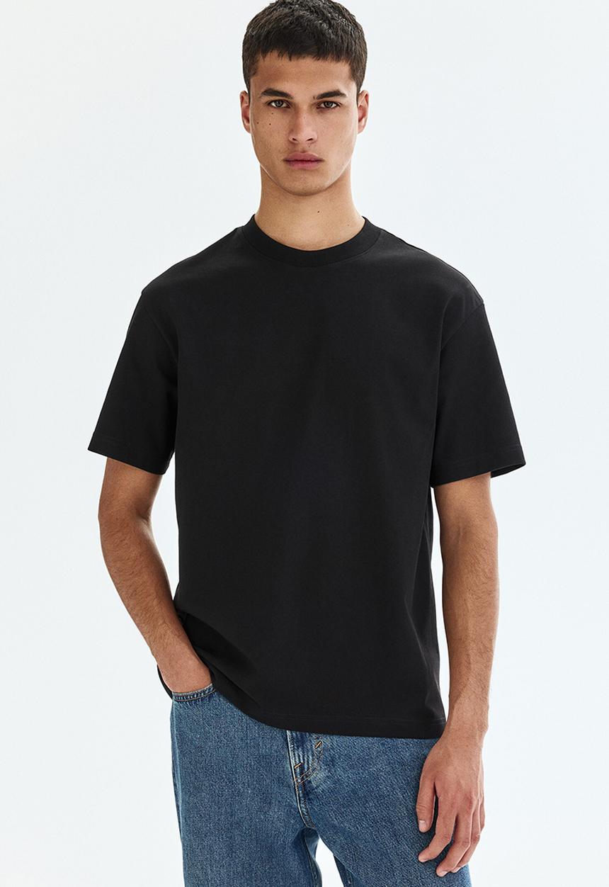 H&M - Coolmax?  relaxed fit t-shirt - black