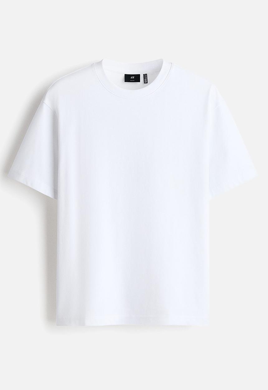 H&M - Coolmax?  relaxed fit t-shirt - white