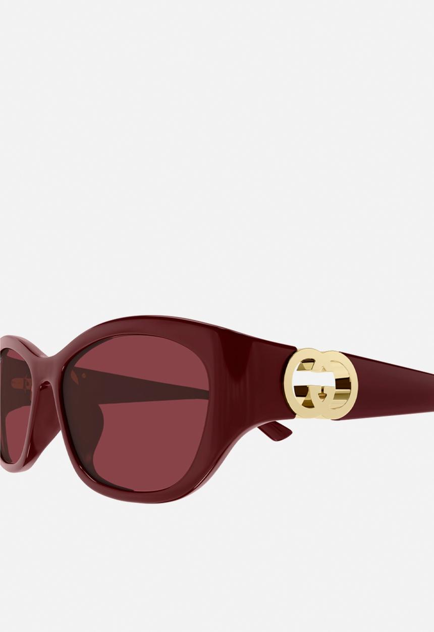 GUCCI - GG1826SK-003 L Sunglass - Burgundy