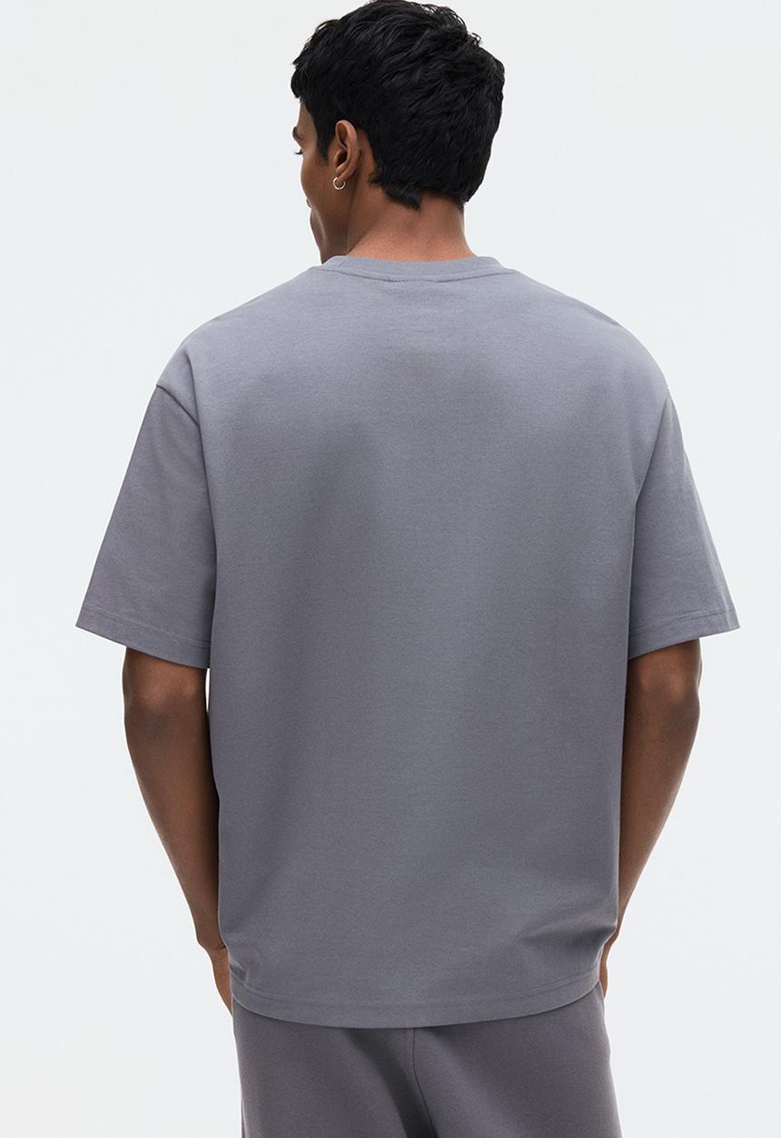 H&M - Coolmax?  relaxed fit t-shirt - dark grey