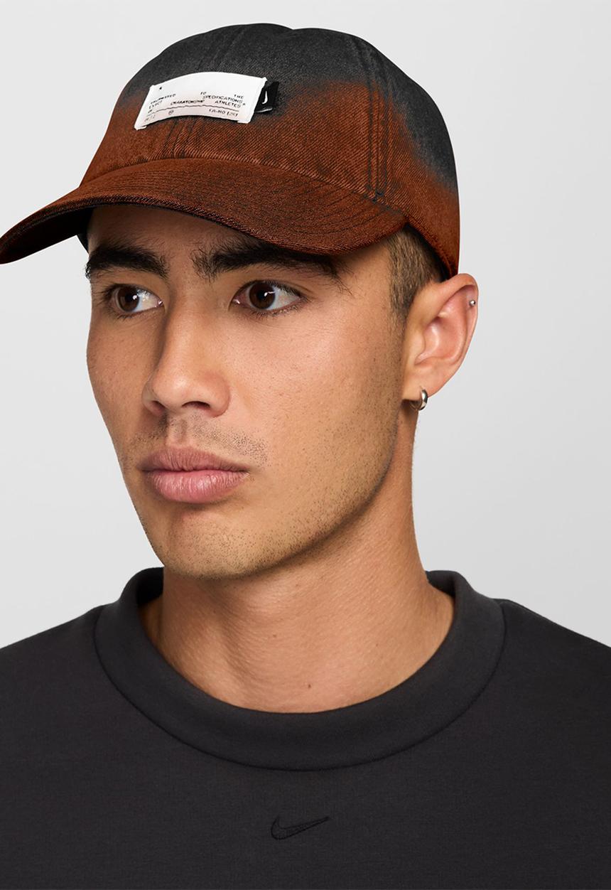 Nike - U Nk Club Cap Cb Denim Ssnl - Black/Cinnamon