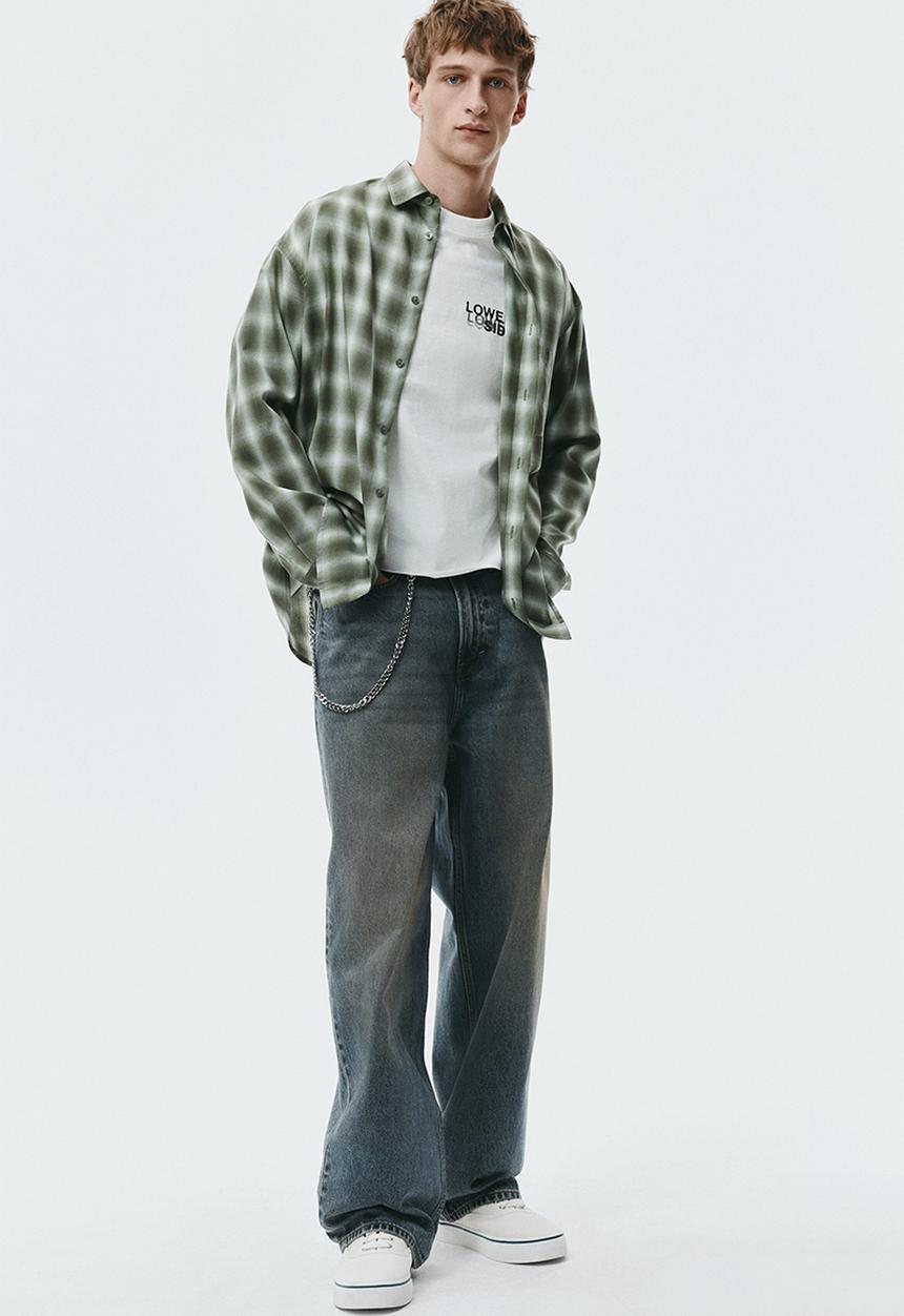 H&M - Baggy jeans - denim grey