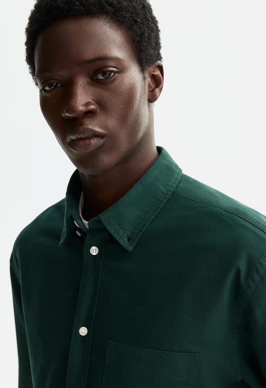 H&M - Regular fit oxford shirt - dark green