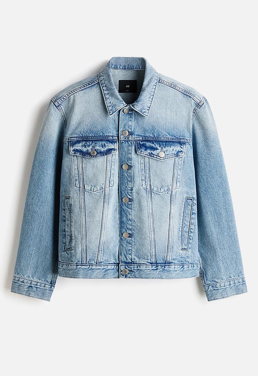 H&M - Denim trucker jacket - denim blue