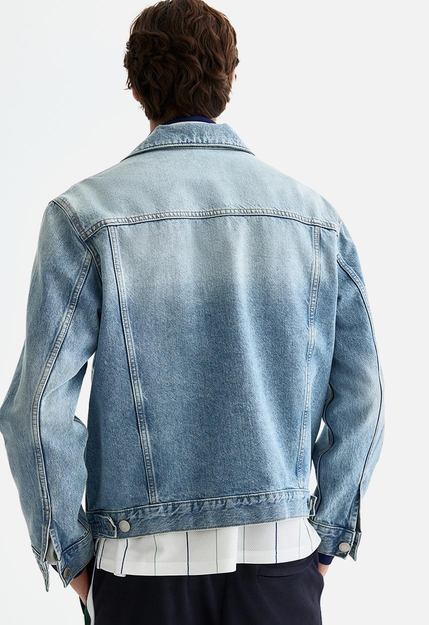 H&M - Denim trucker jacket - denim blue