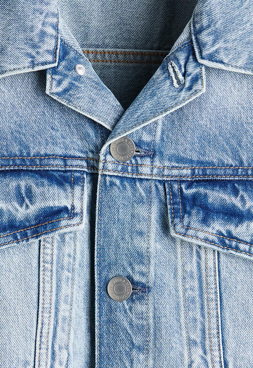 H&M - Denim trucker jacket - denim blue