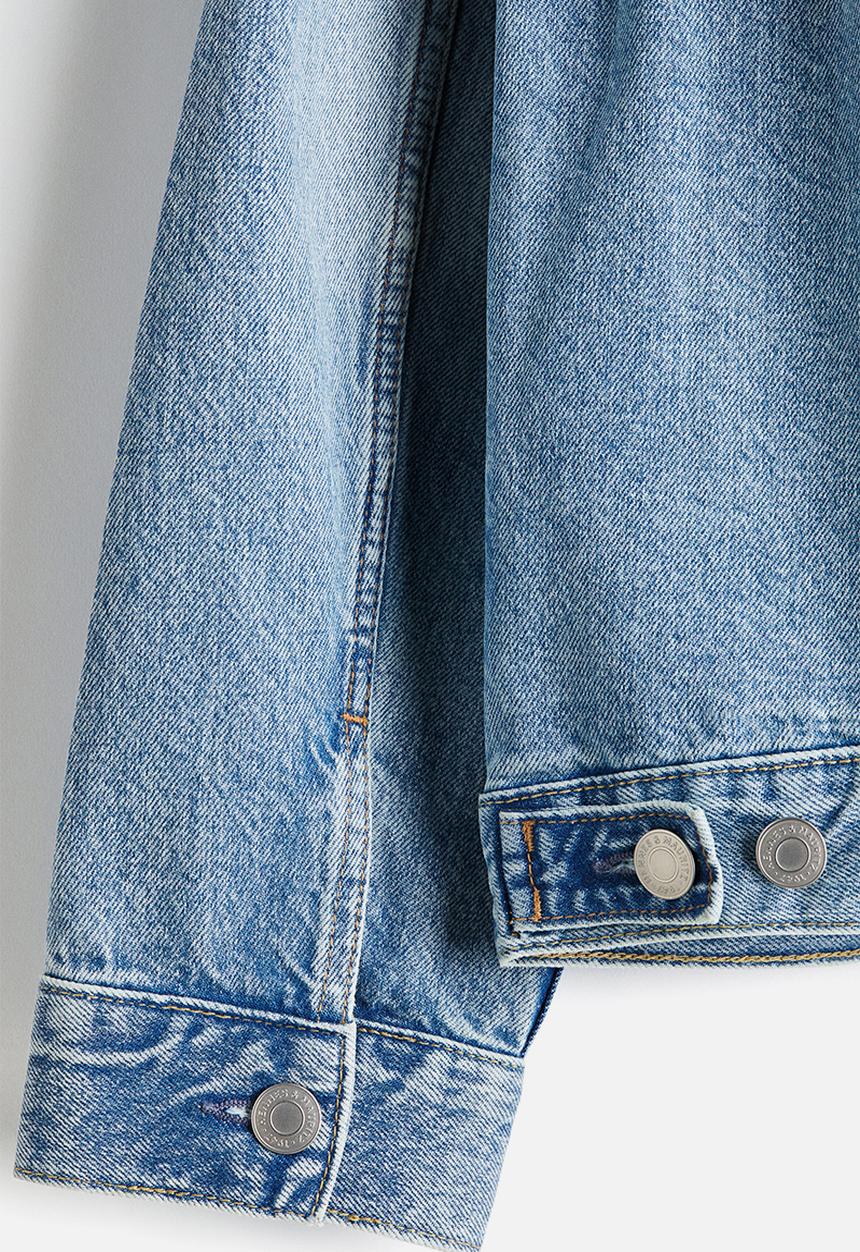 H&M - Denim trucker jacket - denim blue