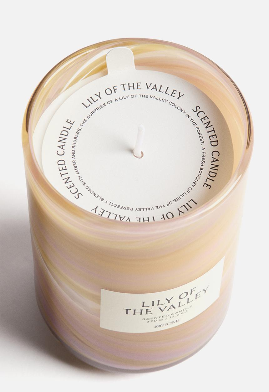 H&M - Scented candle in glass holder - lily of the valley