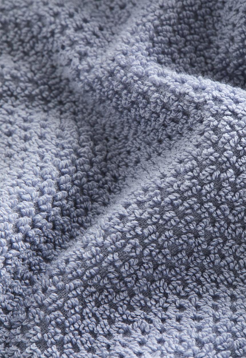 H&M - Cotton terry bath sheet - dusty blue