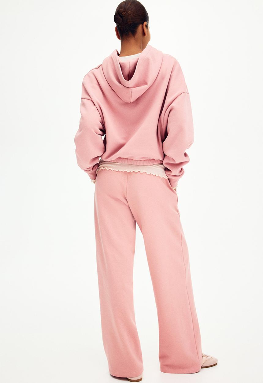 H&M - Wide joggers - light pink