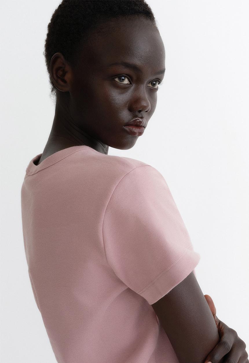 H&M - Cotton T-shirt - old rose