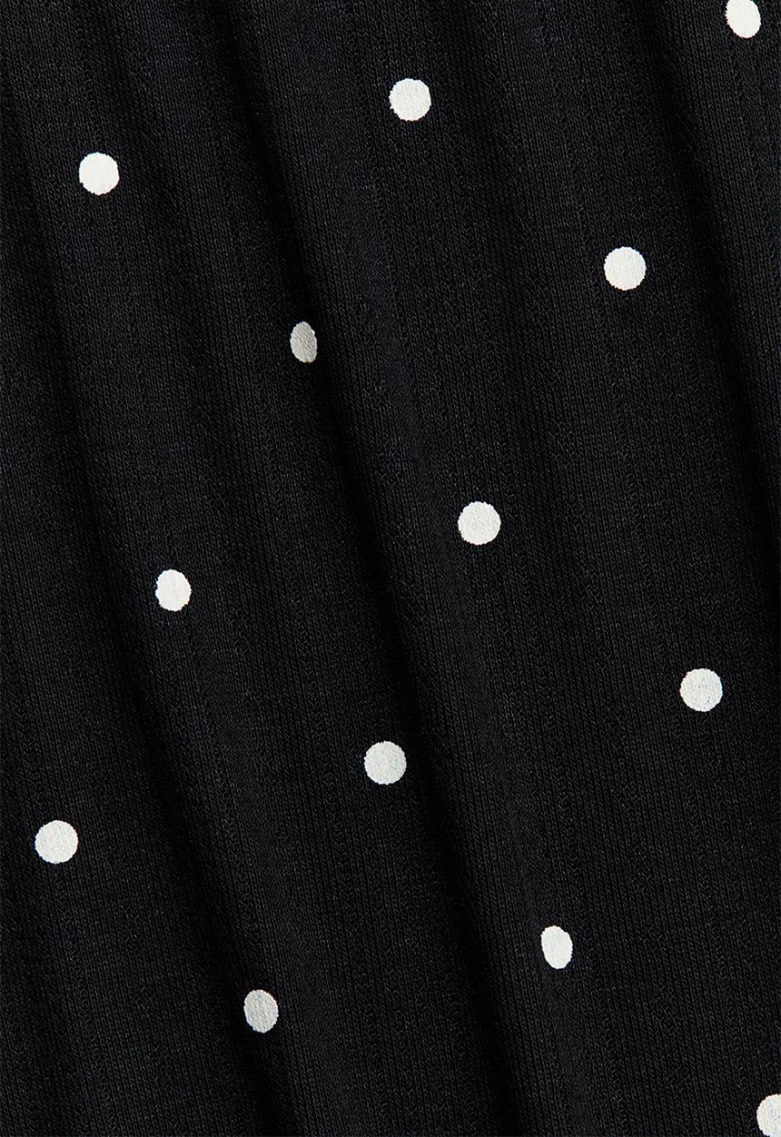 H&M - Pointelle pyjama bottoms - black