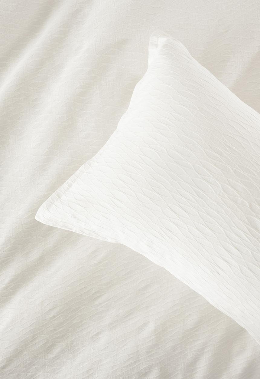 Linenhouse - Monroe Duvet Cover Set - white