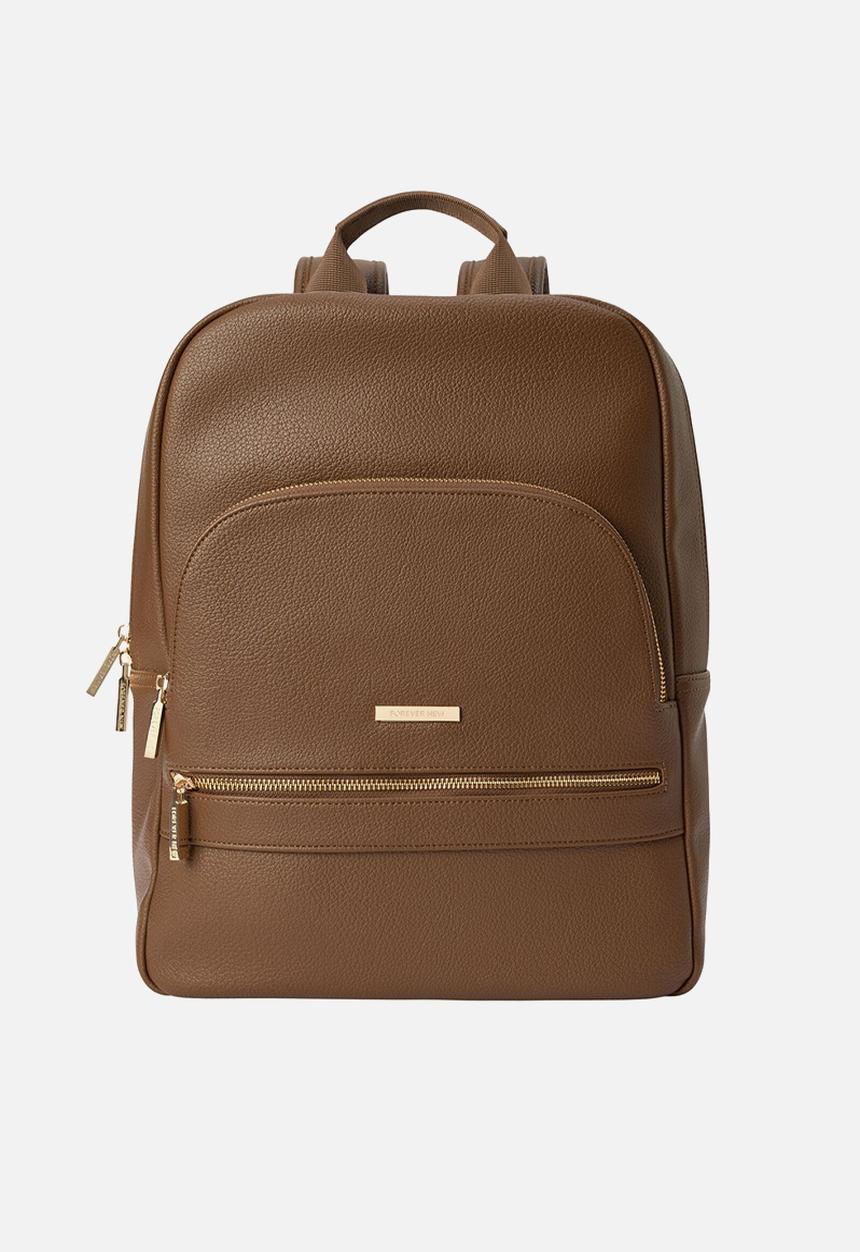 Forever New - Bec laptop backpack in chocolate