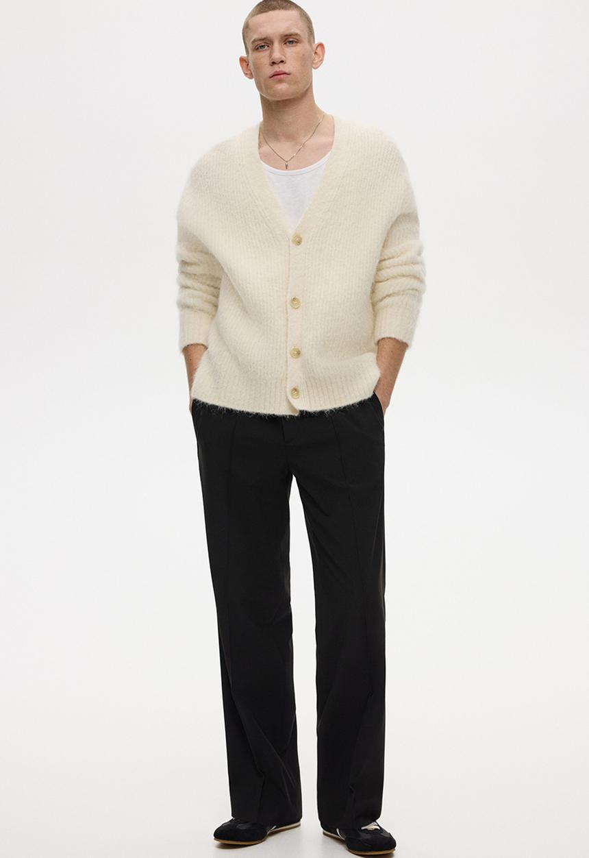 H&M - Regular fit track pants - black