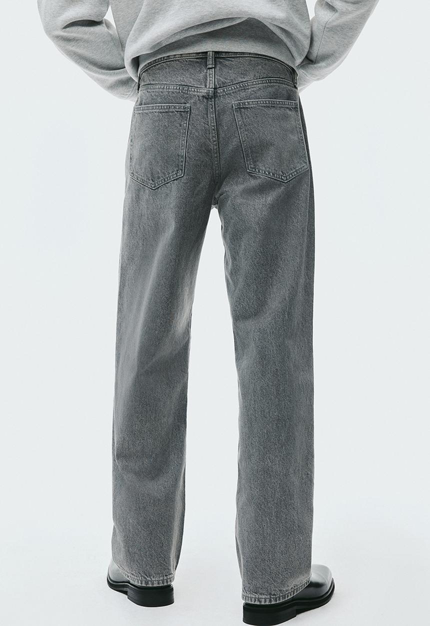 H&M - Relaxed jeans - denim grey