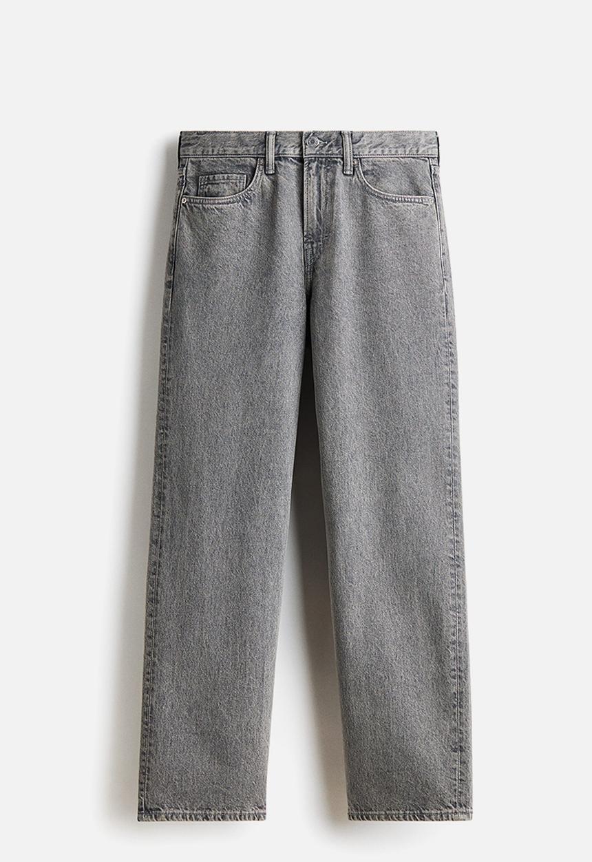 H&M - Relaxed jeans - denim grey