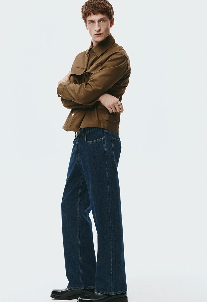 H&M - Relaxed jeans - dark denim blue