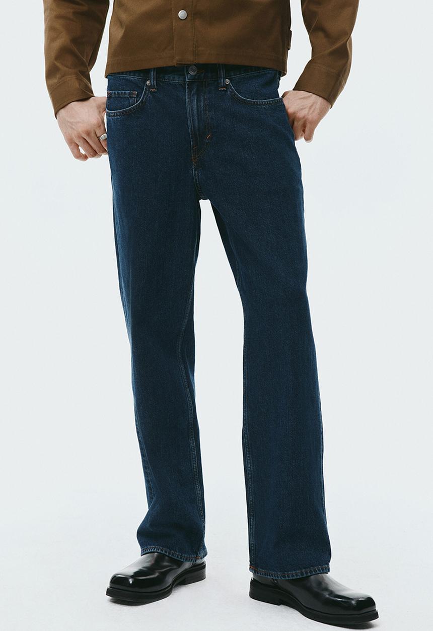 H&M - Relaxed jeans - dark denim blue