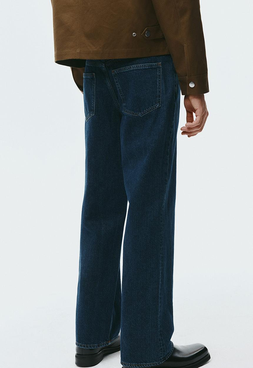 H&M - Relaxed jeans - dark denim blue