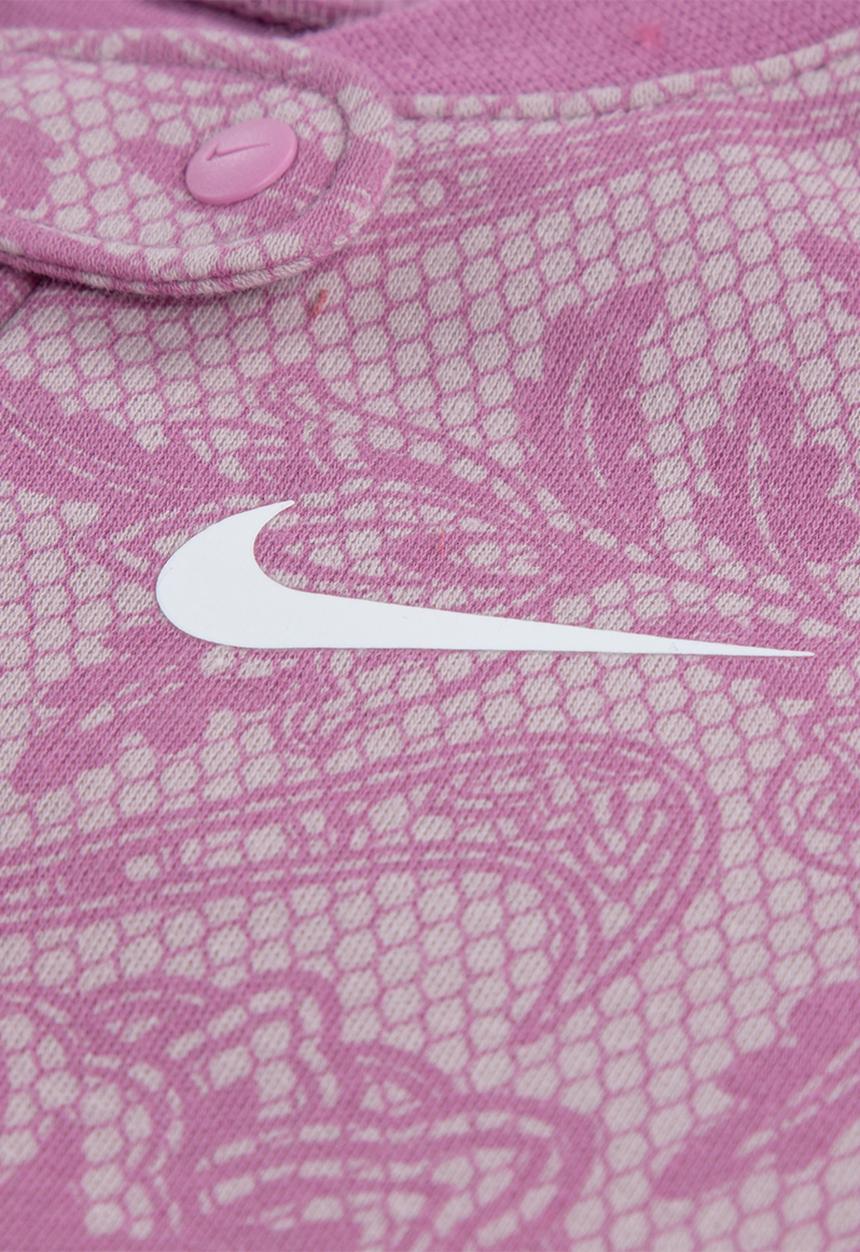 Nike - Nkg Lace It Up Footed Coverall - Light Magenta
