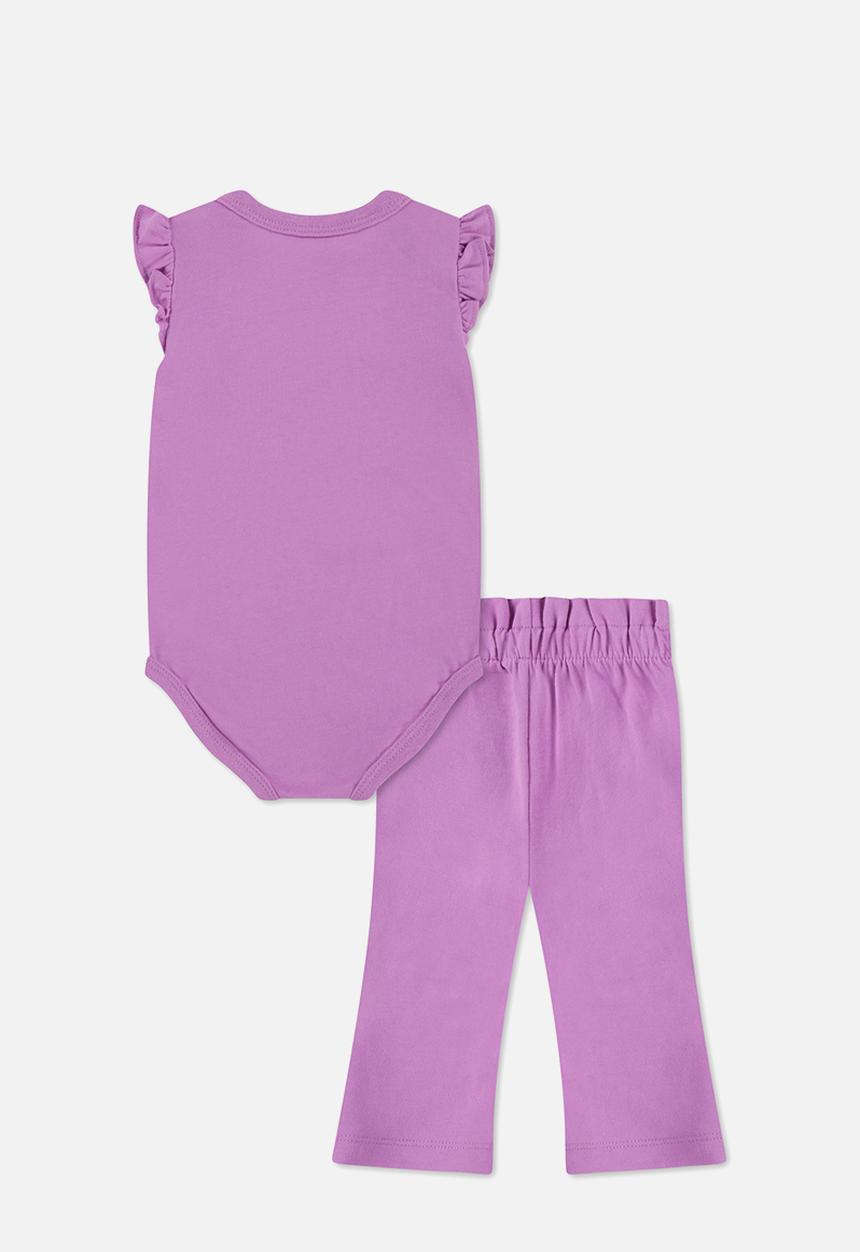 Nike - Nkg Paperbag Waist Baby Set - Light Magenta