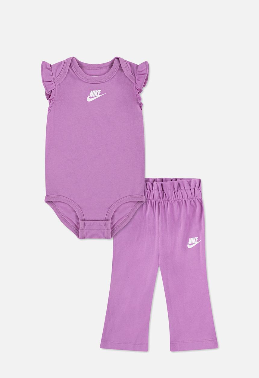 Nike - Nkg Paperbag Waist Baby Set - Light Magenta