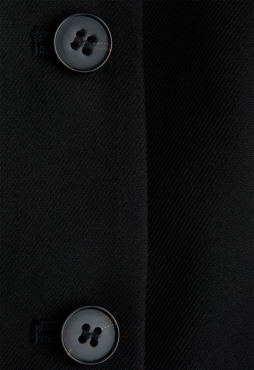H&M - Peplum waistcoat - black