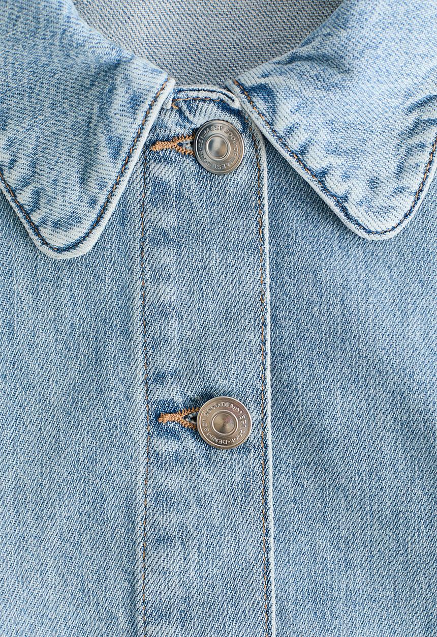 H&M - Denim jacket - light denim blue