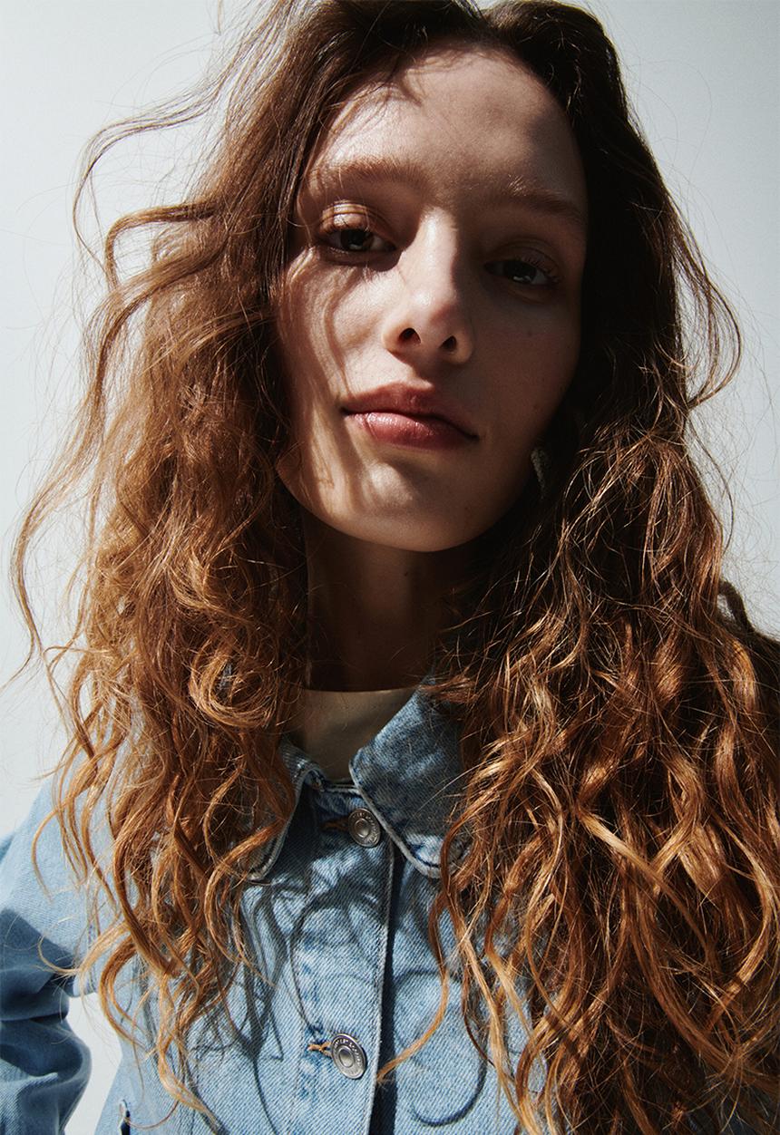 H&M - Denim jacket - light denim blue