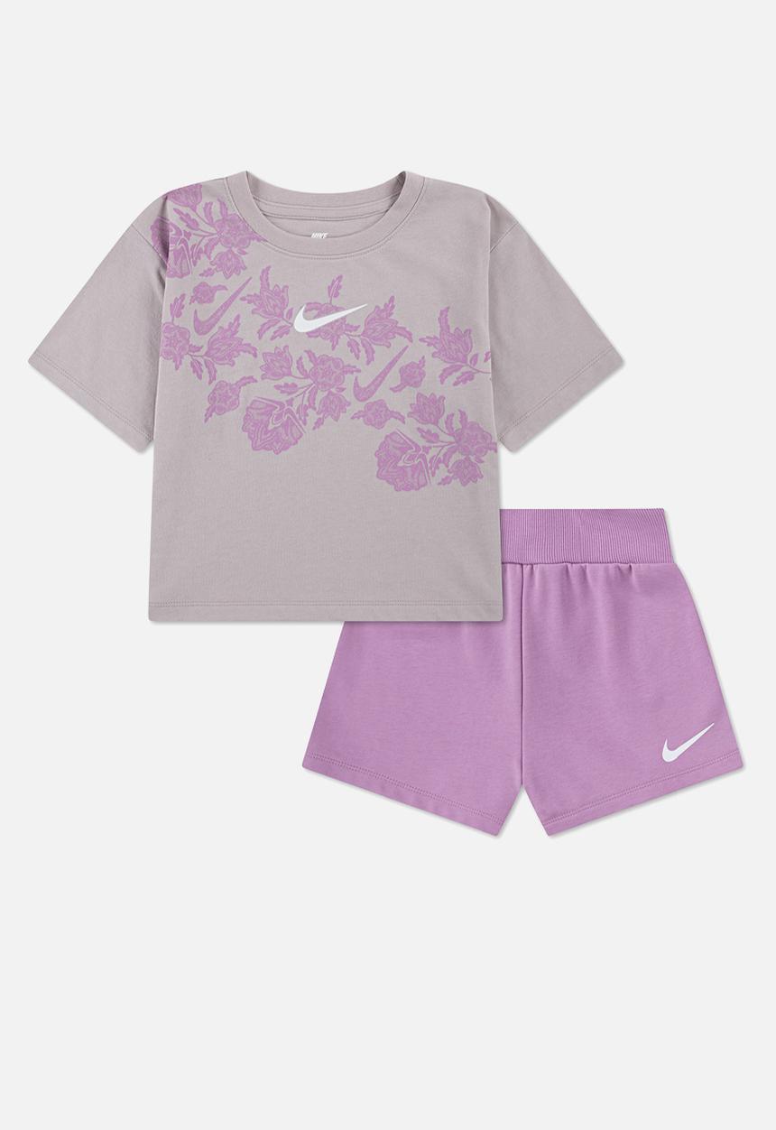 Nike - Nkg Lace It Up Ft Short Set - Light Magenta