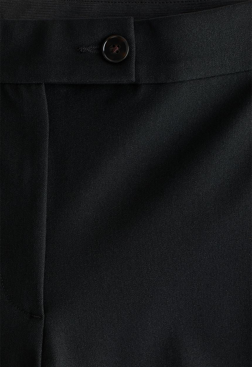 H&M - Bootcut ankle-length trousers - black