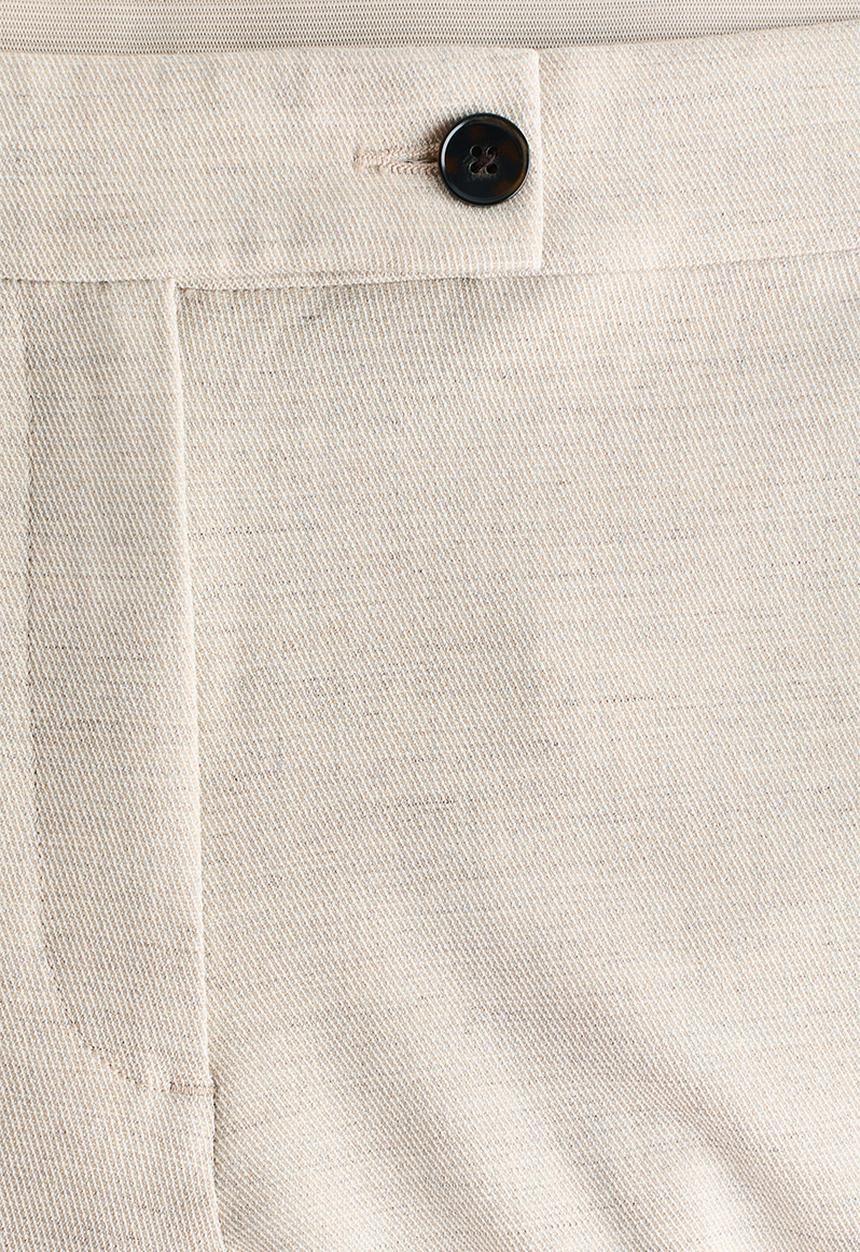 H&M - Bootcut ankle-length trousers - light beige