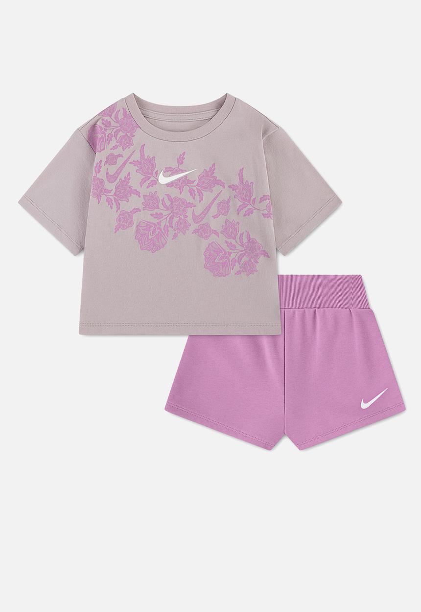 Nike - Nkg Lace It Up Ft Short Set - Light Magenta