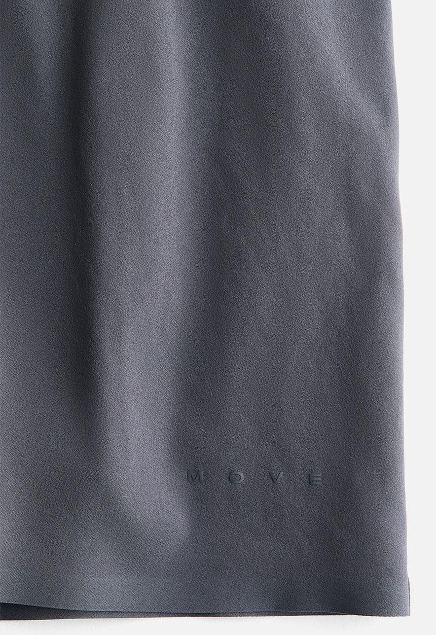 H&M - Layered sports shorts with pocket - dark clay grey
