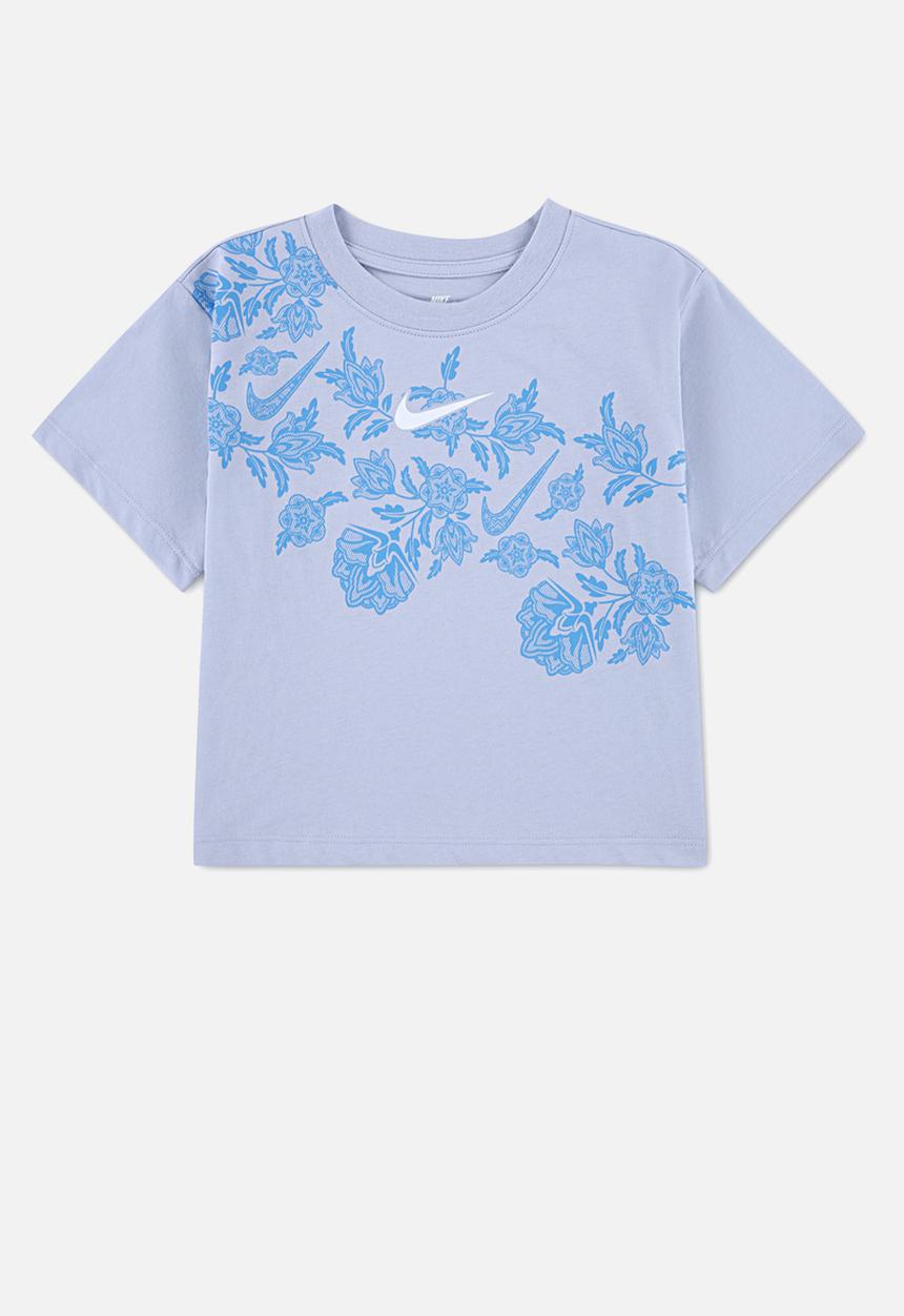Nike - Nkg Lace It Up Boxy Tee - Ghost