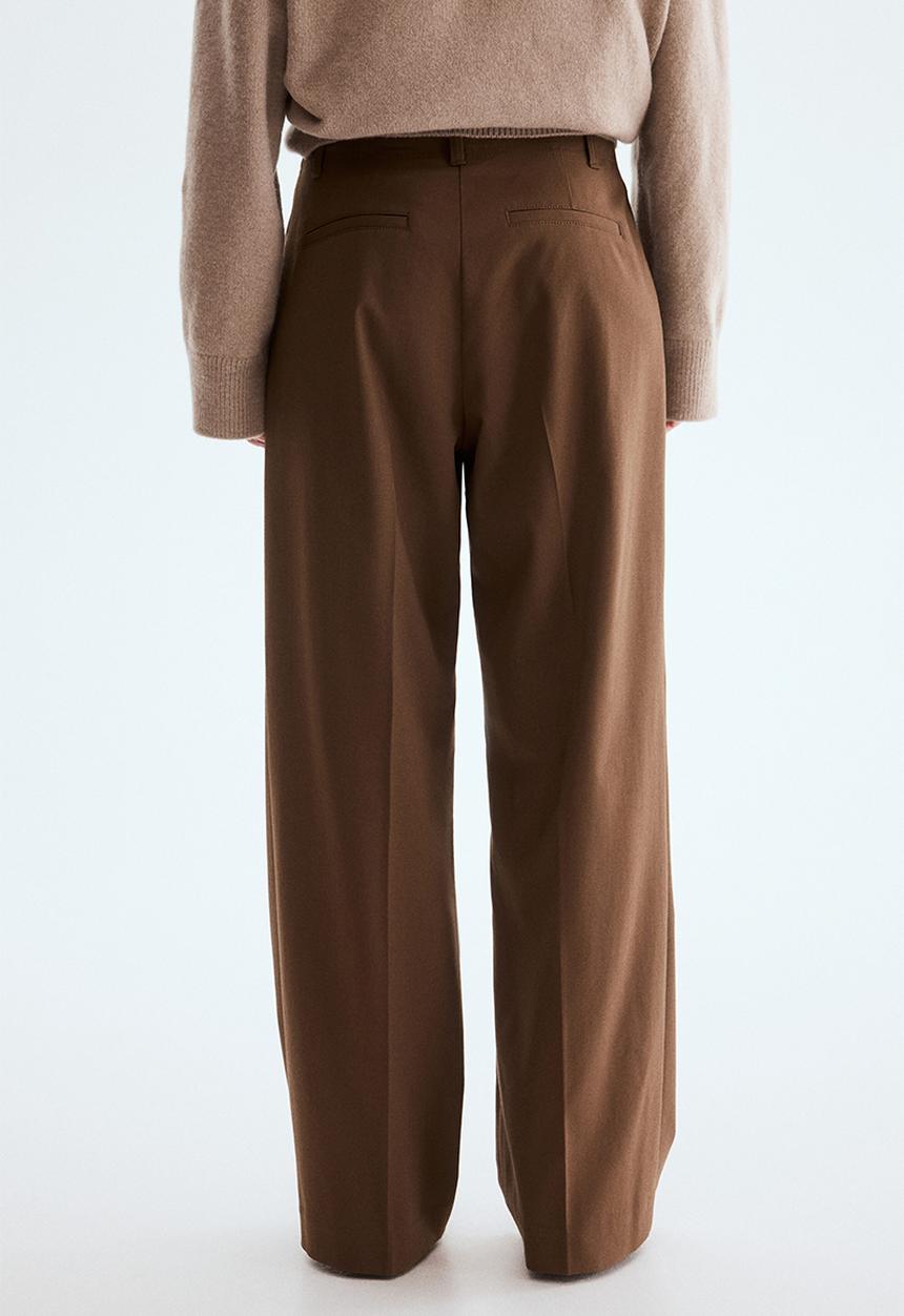 H&M - Tailored trousers - brown