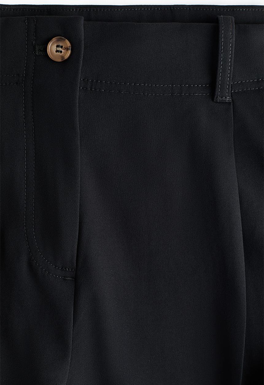 H&M - Tailored trousers - black