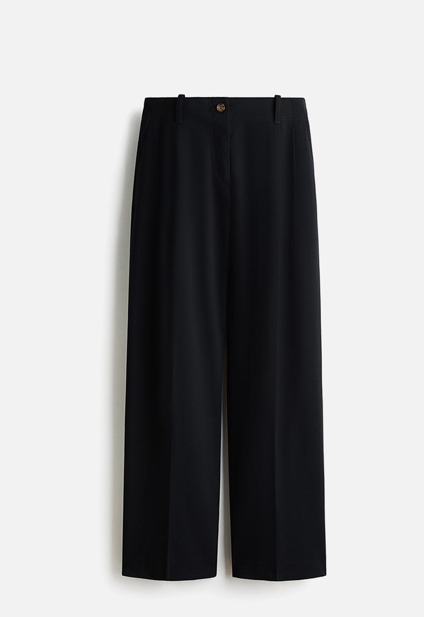 H&M - Tailored trousers - black