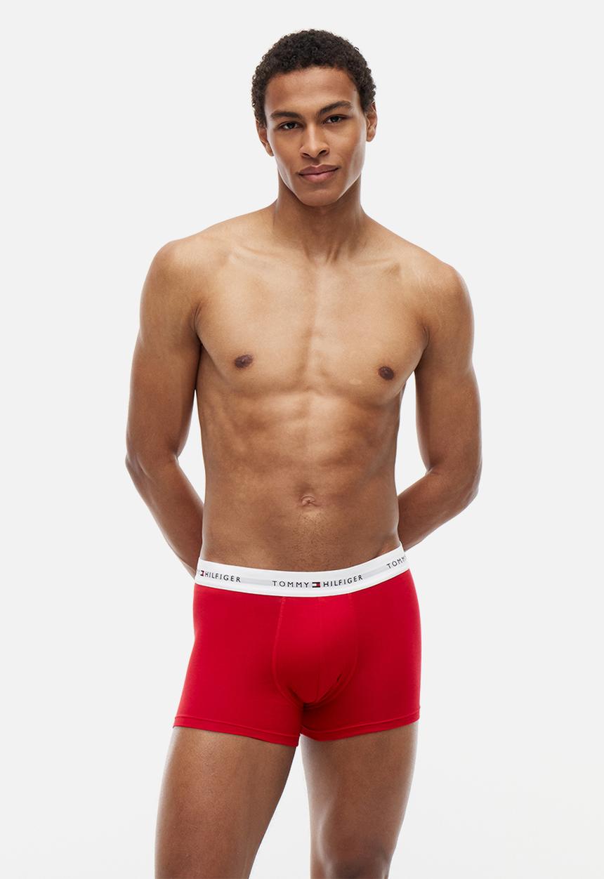 Tommy Hilfiger - 3P TRUNK DTM - Fre Red/Tme Cblt/White