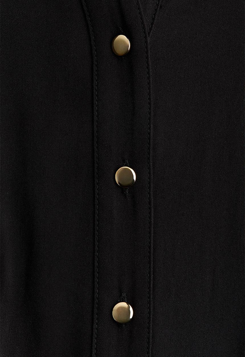 H&M - Shirt dress - black